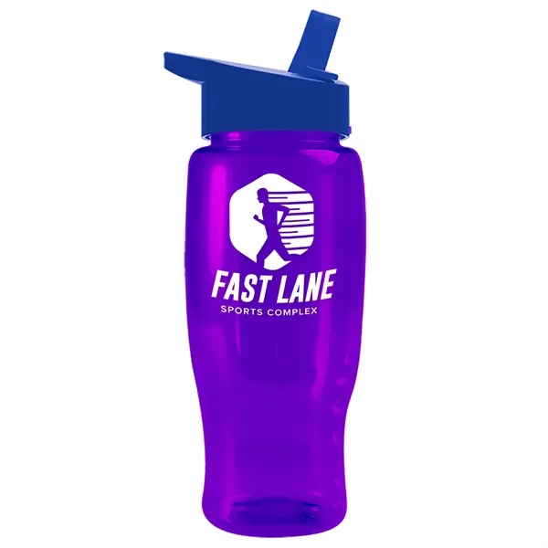 Garyline® Poly+ Recycled Bottle with Flip-Straw Lid - 27 oz.... from ASI 40480 Koozie Group