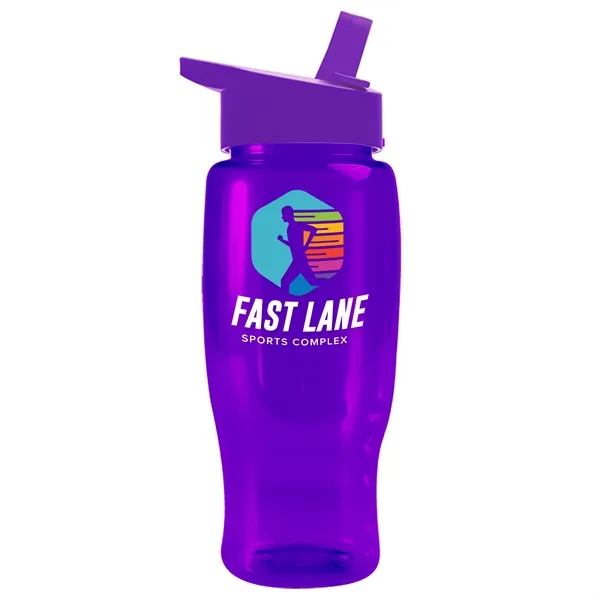 Garyline® Poly+ Recycled Bottle with Flip-Straw Lid - 27 oz.... from ASI 40480 Koozie Group
