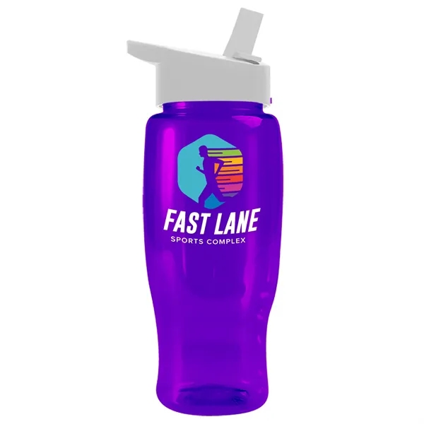 Garyline® Poly+ Recycled Bottle with Flip-Straw Lid - 27 oz.... from ASI 40480 Koozie Group