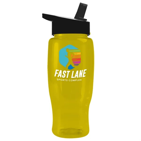 Garyline® Poly+ Recycled Bottle with Flip-Straw Lid - 27 oz.... from ASI 40480 Koozie Group