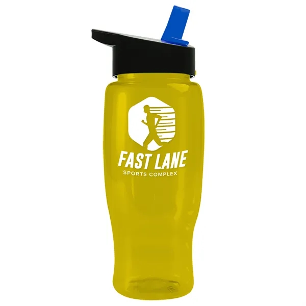 Garyline® Poly+ Recycled Bottle with Flip-Straw Lid - 27 oz.... from ASI 40480 Koozie Group
