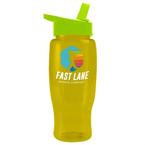 Garyline® Poly+ Recycled Bottle with Flip-Straw Lid - 27 oz.... from ASI 40480 Koozie Group