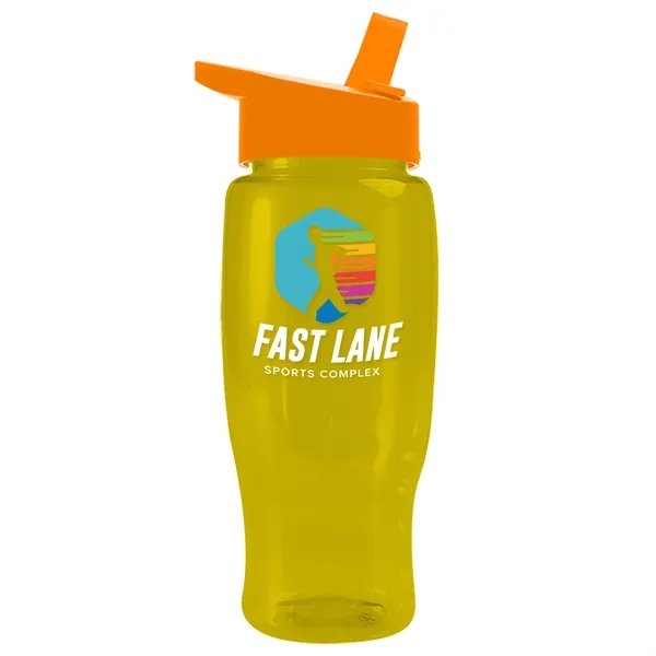Garyline® Poly+ Recycled Bottle with Flip-Straw Lid - 27 oz.... from ASI 40480 Koozie Group