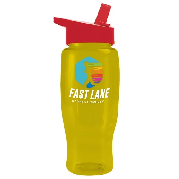 Garyline® Poly+ Recycled Bottle with Flip-Straw Lid - 27 oz.... from ASI 40480 Koozie Group