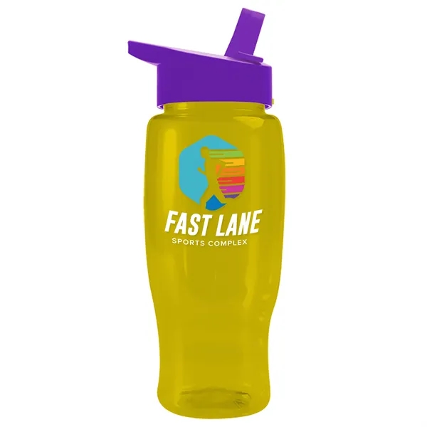 Garyline® Poly+ Recycled Bottle with Flip-Straw Lid - 27 oz.... from ASI 40480 Koozie Group