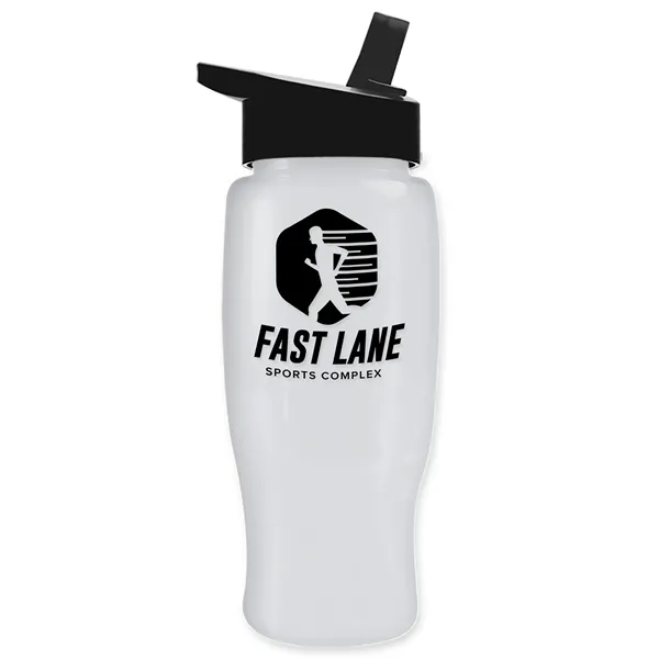 Garyline® Poly+ Recycled Bottle with Flip-Straw Lid - 27 oz.... from ASI 40480 Koozie Group