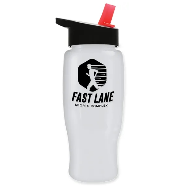 Garyline® Poly+ Recycled Bottle with Flip-Straw Lid - 27 oz.... from ASI 40480 Koozie Group