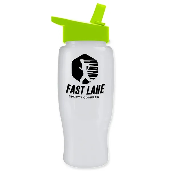Garyline® Poly+ Recycled Bottle with Flip-Straw Lid - 27 oz.... from ASI 40480 Koozie Group
