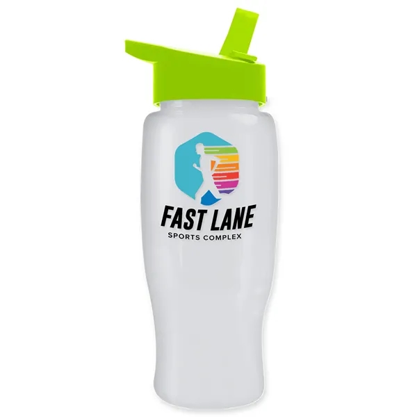 Garyline® Poly+ Recycled Bottle with Flip-Straw Lid - 27 oz.... from ASI 40480 Koozie Group