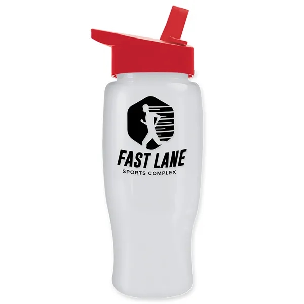 Garyline® Poly+ Recycled Bottle with Flip-Straw Lid - 27 oz.... from ASI 40480 Koozie Group