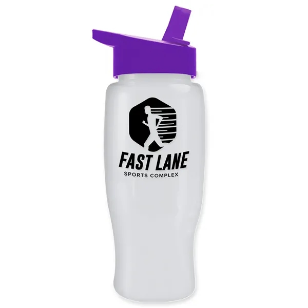 Garyline® Poly+ Recycled Bottle with Flip-Straw Lid - 27 oz.... from ASI 40480 Koozie Group