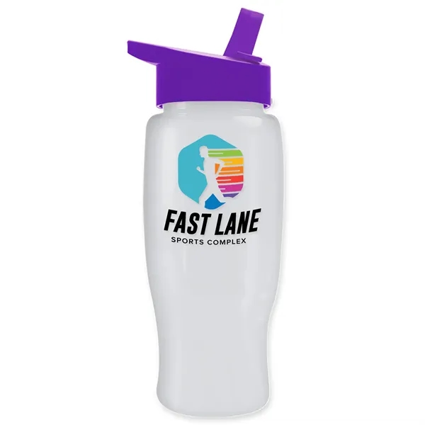 Garyline® Poly+ Recycled Bottle with Flip-Straw Lid - 27 oz.... from ASI 40480 Koozie Group