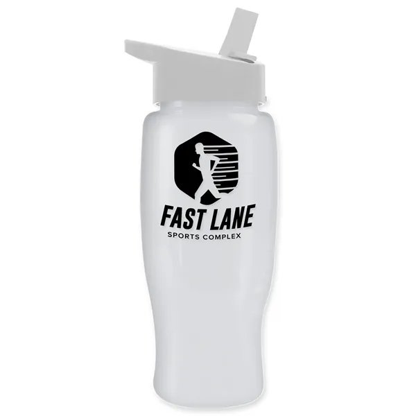 Garyline® Poly+ Recycled Bottle with Flip-Straw Lid - 27 oz.... from ASI 40480 Koozie Group