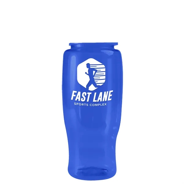 Garyline® Poly+ Recycled Bottle with Flip-Straw Lid - 27 oz.... from ASI 40480 Koozie Group