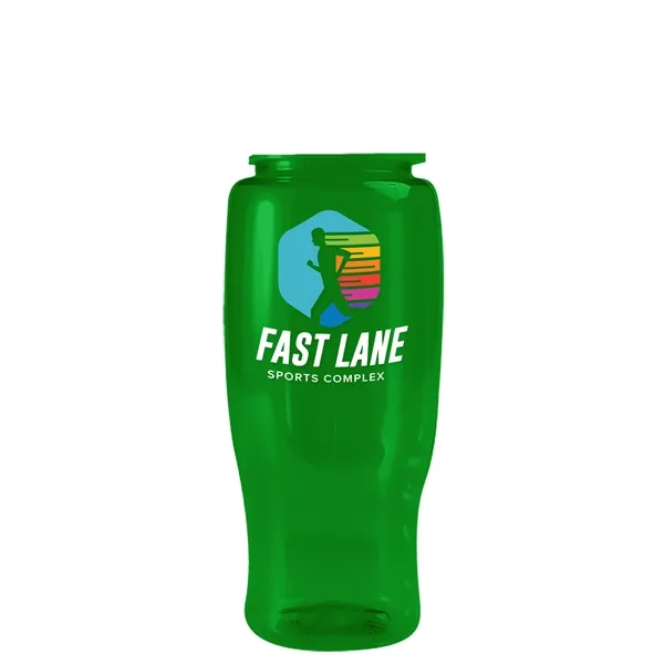 Garyline® Poly+ Recycled Bottle with Flip-Straw Lid - 27 oz.... from ASI 40480 Koozie Group