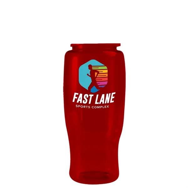 Garyline® Poly+ Recycled Bottle with Flip-Straw Lid - 27 oz.... from ASI 40480 Koozie Group