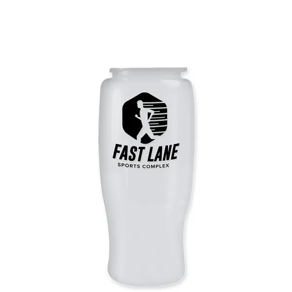 Garyline® Poly+ Recycled Bottle with Flip-Straw Lid - 27 oz.... from ASI 40480 Koozie Group