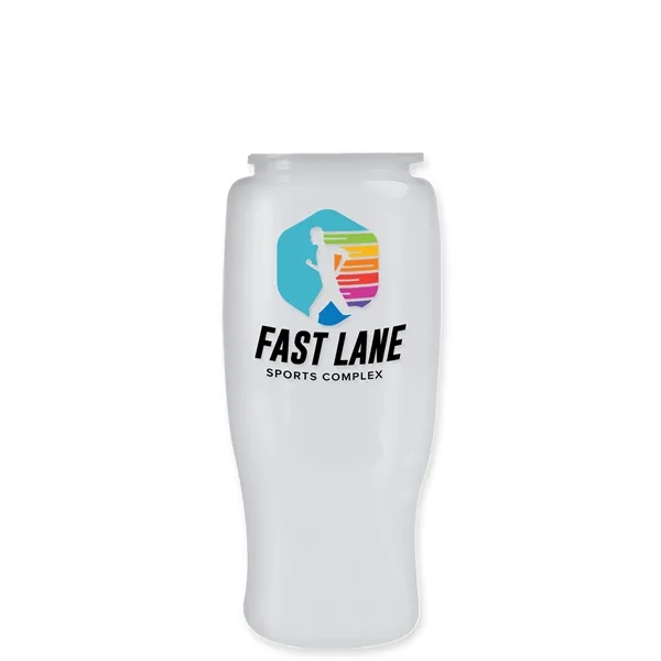 Garyline® Poly+ Recycled Bottle with Flip-Straw Lid - 27 oz.... from ASI 40480 Koozie Group