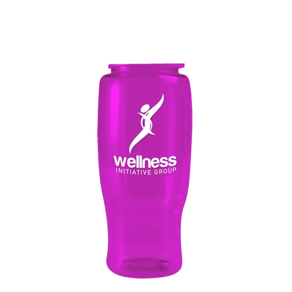 Garyline® Poly+ Recycled Bottle with Pop-Up Lid - 27 oz.... from ASI 40480 Koozie Group