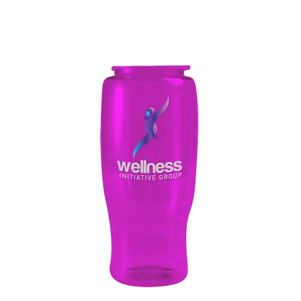 Garyline® Poly+ Recycled Bottle with Pop-Up Lid - 27 oz.... from ASI 40480 Koozie Group