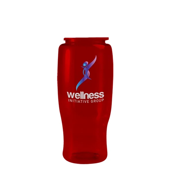 Garyline® Poly+ Recycled Bottle with Pop-Up Lid - 27 oz.... from ASI 40480 Koozie Group