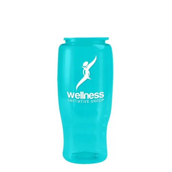 Garyline® Poly+ Recycled Bottle with Pop-Up Lid - 27 oz.... from ASI 40480 Koozie Group