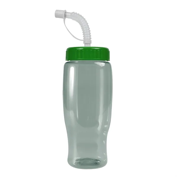 Garyline® Poly+ Recycled Bottle with Straw Lid - 27 oz.... from ASI 40480 Koozie Group