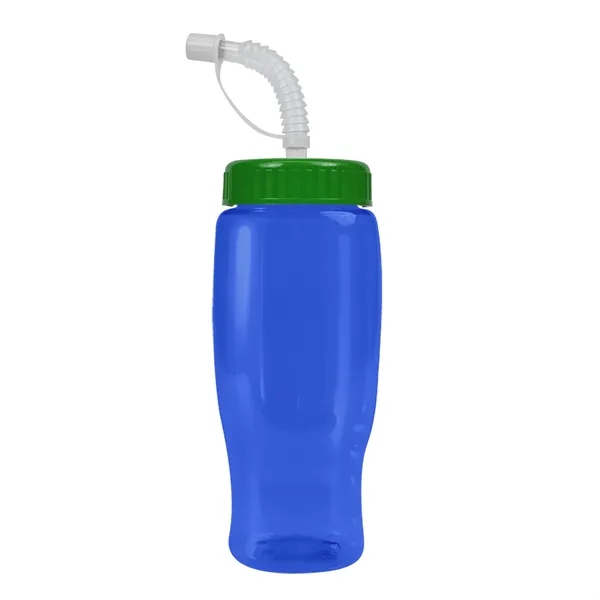Garyline® Poly+ Recycled Bottle with Straw Lid - 27 oz.... from ASI 40480 Koozie Group