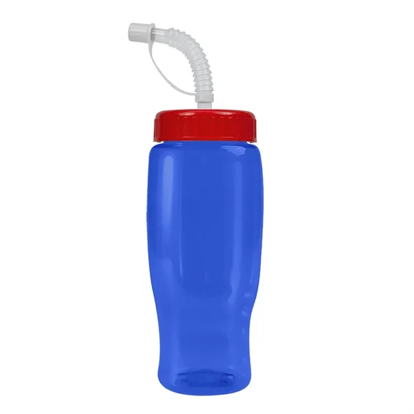 Garyline® Poly+ Recycled Bottle with Straw Lid - 27 oz.... from ASI 40480 Koozie Group