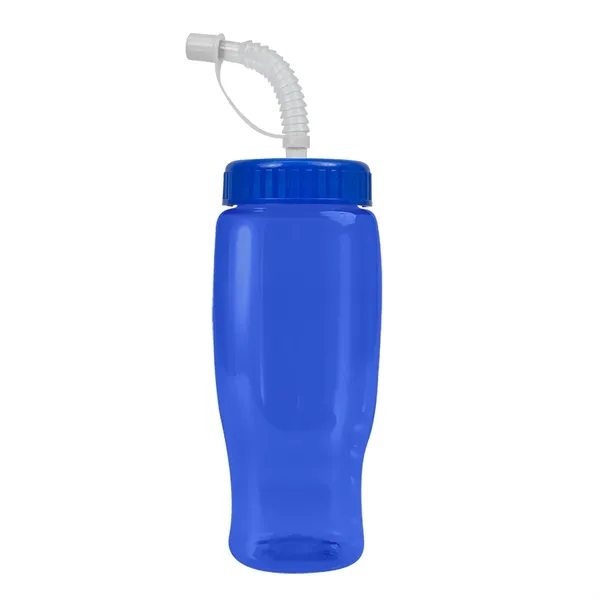 Garyline® Poly+ Recycled Bottle with Straw Lid - 27 oz.... from ASI 40480 Koozie Group