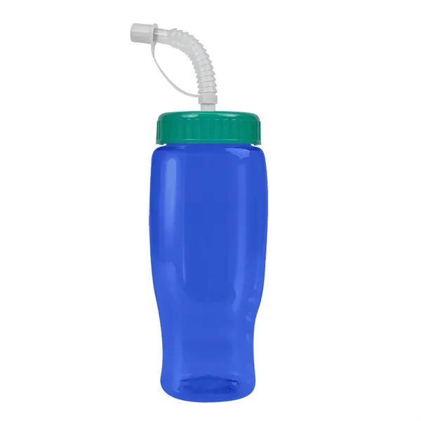 Garyline® Poly+ Recycled Bottle with Straw Lid - 27 oz.... from ASI 40480 Koozie Group