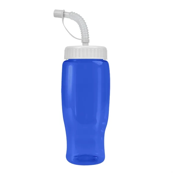 Garyline® Poly+ Recycled Bottle with Straw Lid - 27 oz.... from ASI 40480 Koozie Group