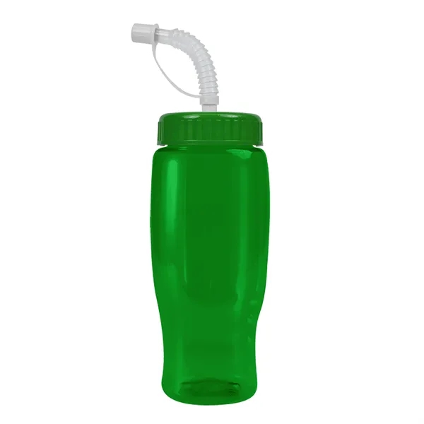 Garyline® Poly+ Recycled Bottle with Straw Lid - 27 oz.... from ASI 40480 Koozie Group