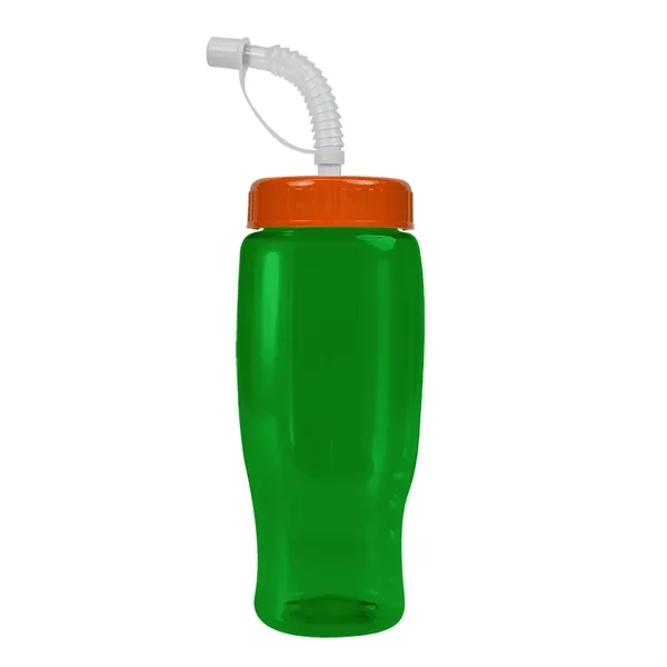 Garyline® Poly+ Recycled Bottle with Straw Lid - 27 oz.... from ASI 40480 Koozie Group
