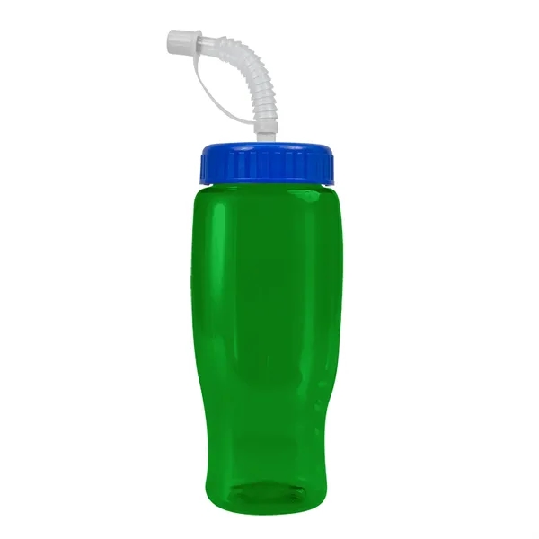 Garyline® Poly+ Recycled Bottle with Straw Lid - 27 oz.... from ASI 40480 Koozie Group