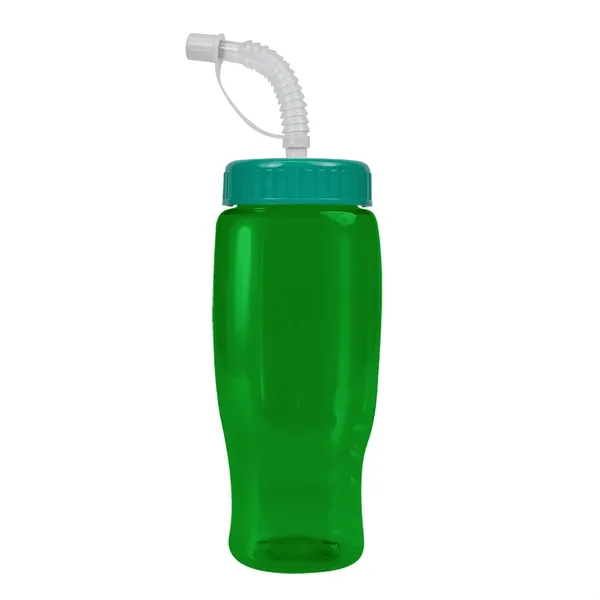 Garyline® Poly+ Recycled Bottle with Straw Lid - 27 oz.... from ASI 40480 Koozie Group