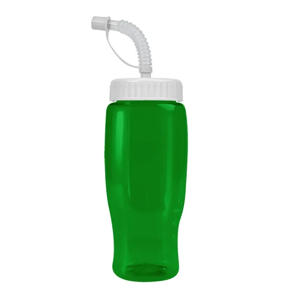Garyline® Poly+ Recycled Bottle with Straw Lid - 27 oz.... from ASI 40480 Koozie Group