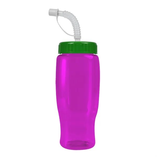 Garyline® Poly+ Recycled Bottle with Straw Lid - 27 oz.... from ASI 40480 Koozie Group