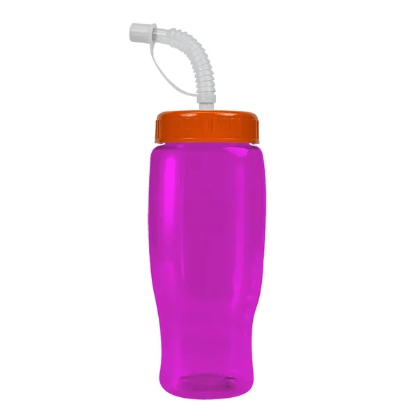 Garyline® Poly+ Recycled Bottle with Straw Lid - 27 oz.... from ASI 40480 Koozie Group
