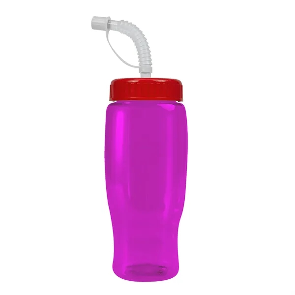 Garyline® Poly+ Recycled Bottle with Straw Lid - 27 oz.... from ASI 40480 Koozie Group