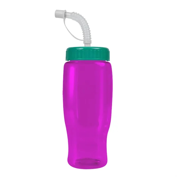 Garyline® Poly+ Recycled Bottle with Straw Lid - 27 oz.... from ASI 40480 Koozie Group