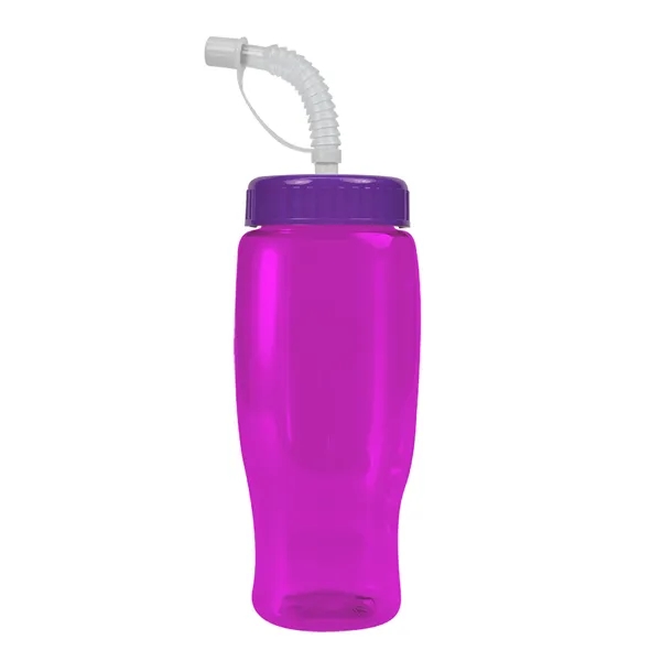 Garyline® Poly+ Recycled Bottle with Straw Lid - 27 oz.... from ASI 40480 Koozie Group