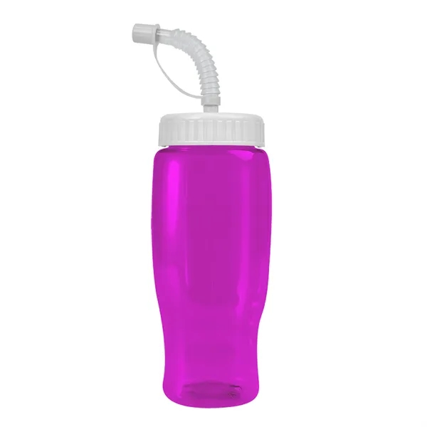 Garyline® Poly+ Recycled Bottle with Straw Lid - 27 oz.... from ASI 40480 Koozie Group