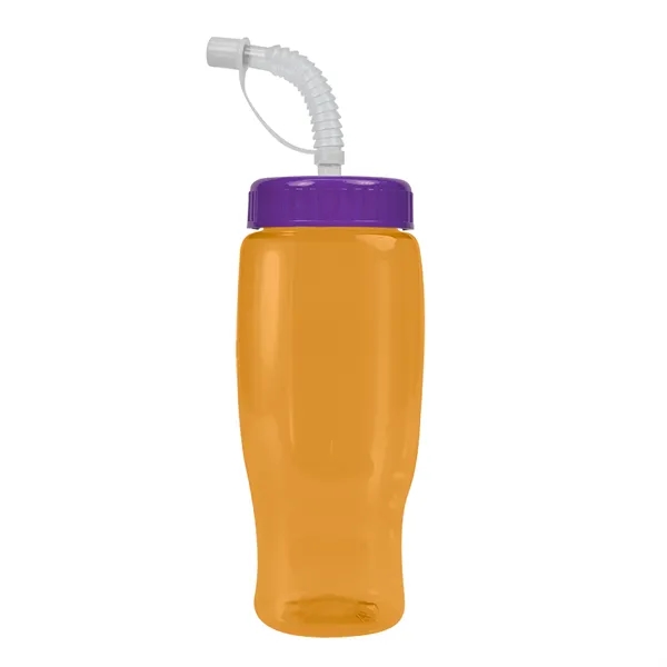 Garyline® Poly+ Recycled Bottle with Straw Lid - 27 oz.... from ASI 40480 Koozie Group