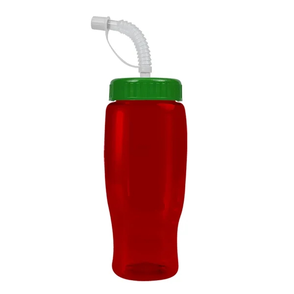 Garyline® Poly+ Recycled Bottle with Straw Lid - 27 oz.... from ASI 40480 Koozie Group