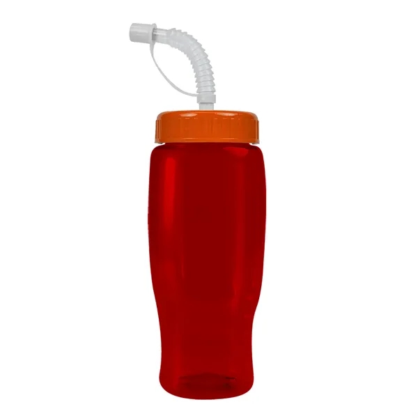 Garyline® Poly+ Recycled Bottle with Straw Lid - 27 oz.... from ASI 40480 Koozie Group