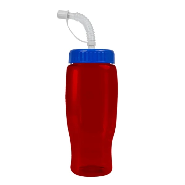 Garyline® Poly+ Recycled Bottle with Straw Lid - 27 oz.... from ASI 40480 Koozie Group
