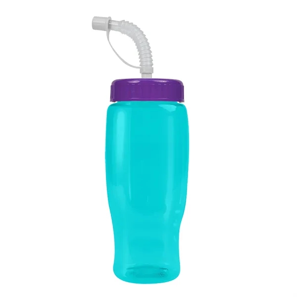 Garyline® Poly+ Recycled Bottle with Straw Lid - 27 oz.... from ASI 40480 Koozie Group
