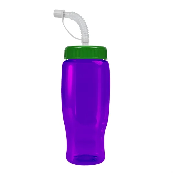 Garyline® Poly+ Recycled Bottle with Straw Lid - 27 oz.... from ASI 40480 Koozie Group