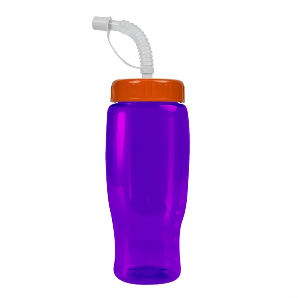 Garyline® Poly+ Recycled Bottle with Straw Lid - 27 oz.... from ASI 40480 Koozie Group